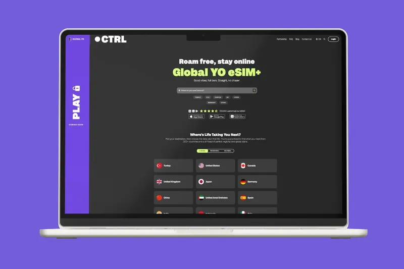 Global YO laptop screen